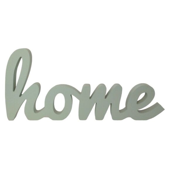 HOME Decor Figure Large Heavy Diecut Beach House Wooden Cutout Cursive Letter. - Picture 11 of 16